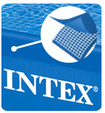 Stevige Intex metal frame pool wanden