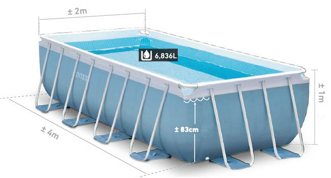 pool 400 x 200 x 120 pool 400 x 200 x 120