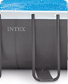 Stevige Intex metal frame pool wanden