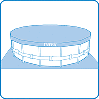 Intex Graphite Panel Pool Ø 478 cm (set)