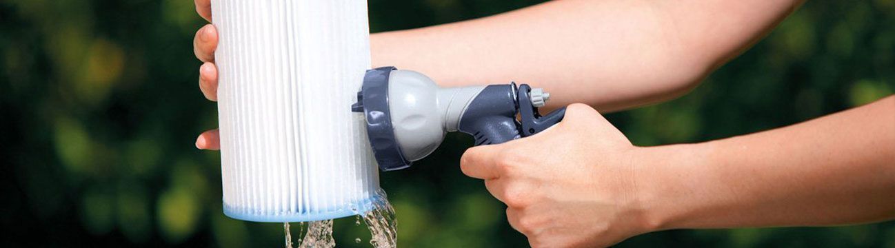 intex zwembad filter schoonmaken