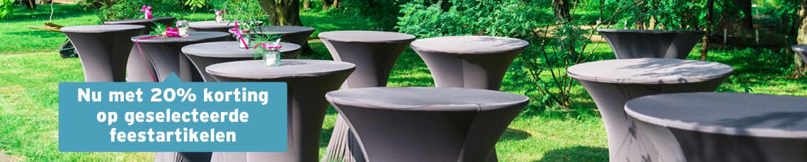Partytafels en stoelen Partytafels en stoelen