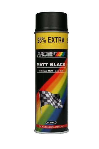 Motip Zwart Mat Spuitbus motip kopen in de aanbieding Motip Zwart Mat Spuitbus motip kopen in de aanbieding