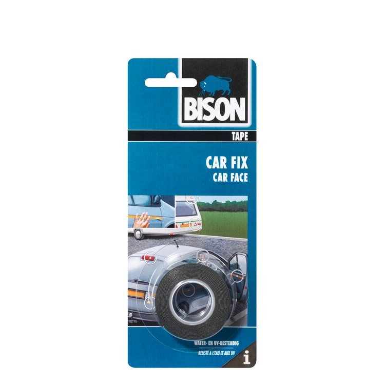 Afbeelding van Bison Car Fix 1.5mx19mm Zwart