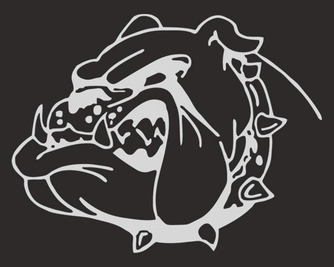 Auto Bulldog Sticker 15X12 huismerk kopen in de aanbieding