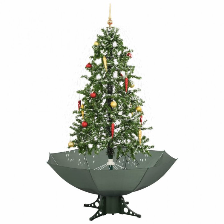 Sneeuwende Kerstboom Groen 170cm
