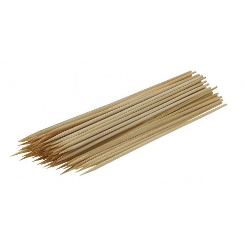 Afbeelding van Satestokjes bamboe 100 stuks 25 cm