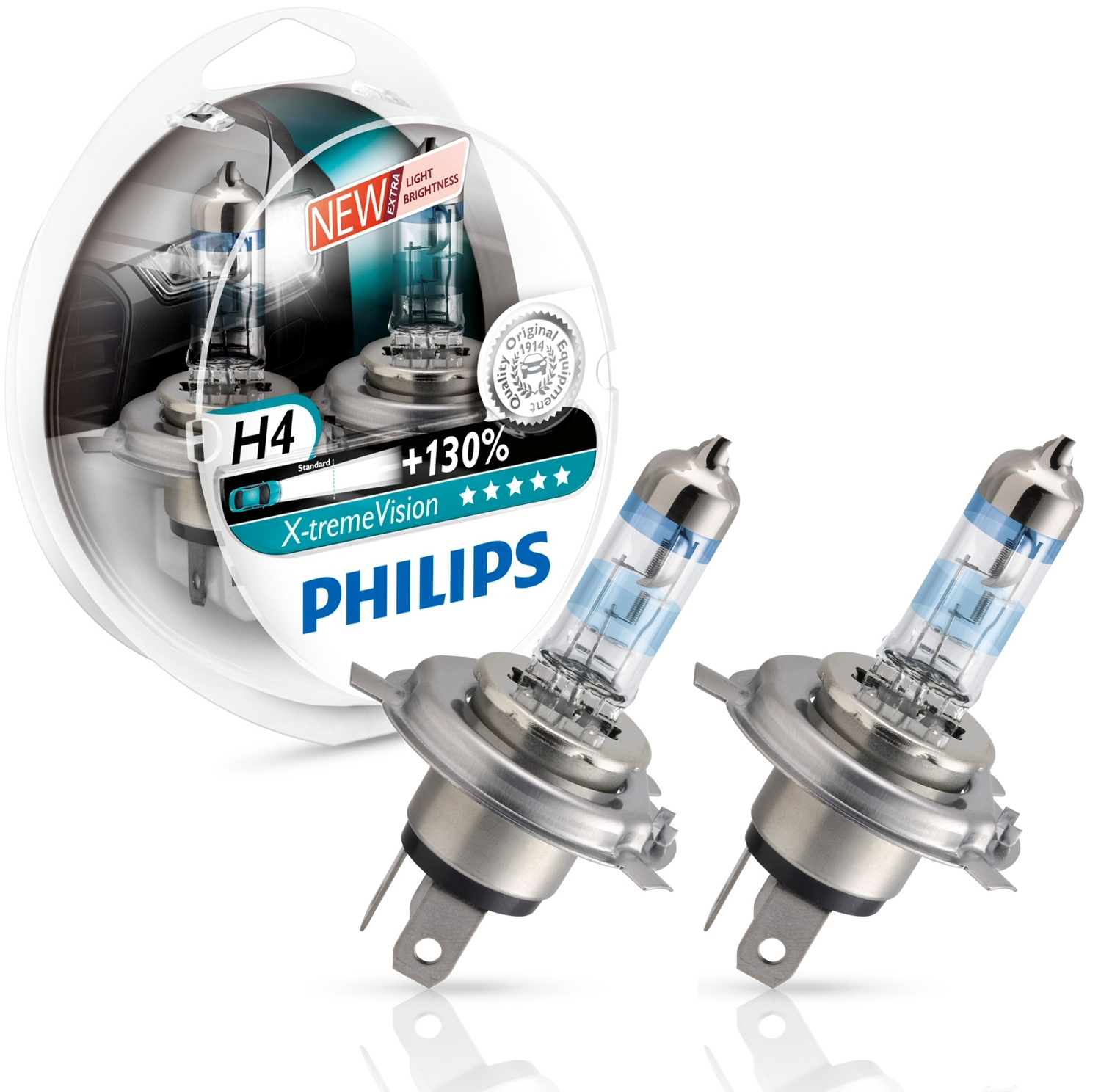 Philips X Tremevision H4 Koplamp Auto philips kopen in de aanbieding