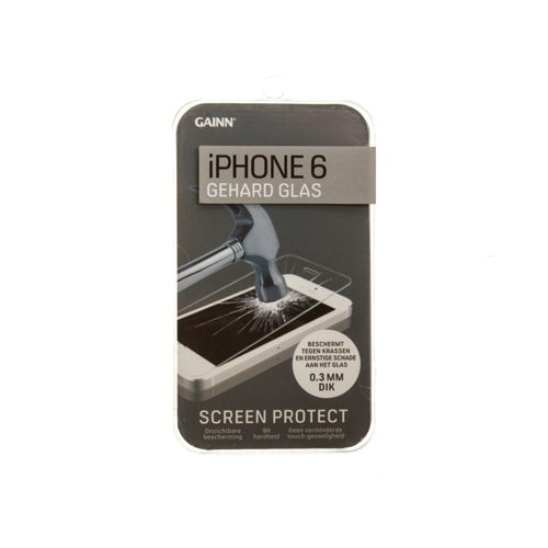 Screenprotector Iphone 6 Gehard Glas huismerk kopen in de aanbieding