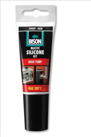Bison Siliconenkit High Temp Zwart 60ml Nu Ook In Onze Webshop