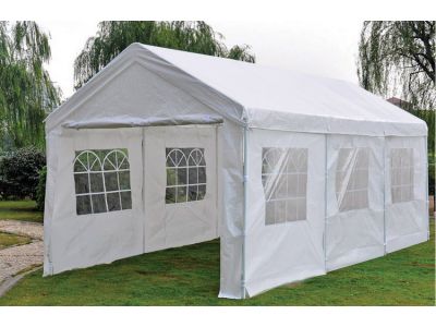 rit versterking Bestudeer Luxe Partytent 3x6m + zijwanden | PE160gm/m2 | Heuts