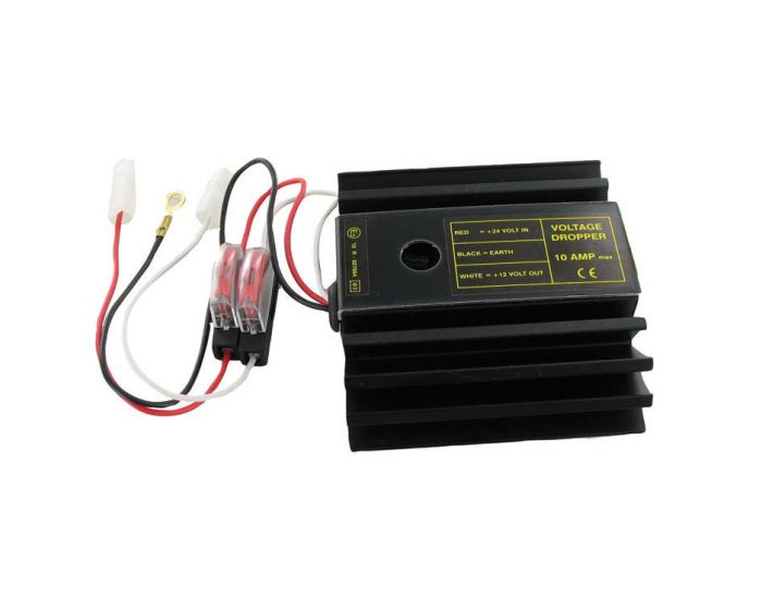 Druipend slijm Economisch Omvormer 24v-12v 10amp