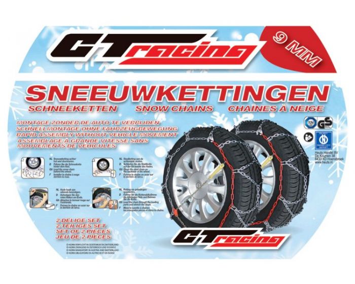 waarom Iedereen Merchandiser CT-Racing Sneeuwketting - KN90