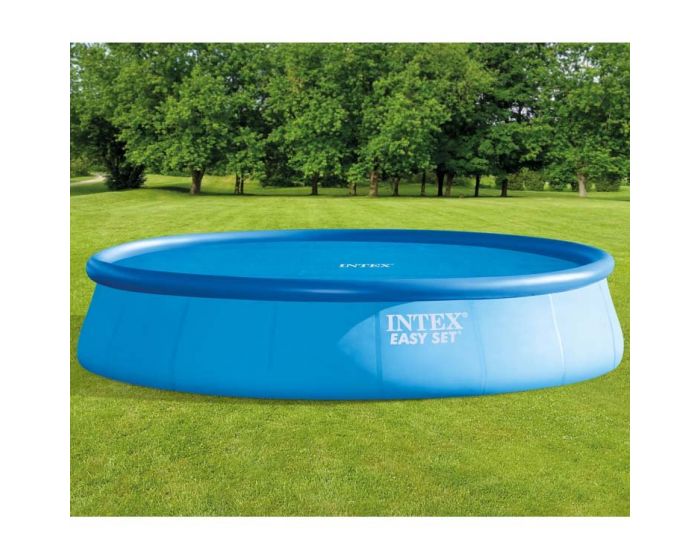 Intex afdekzeil zwembad isolerend 549 cm pvc blauw Intex afdekzeil zwembad isolerend 549 cm pvc blauw
