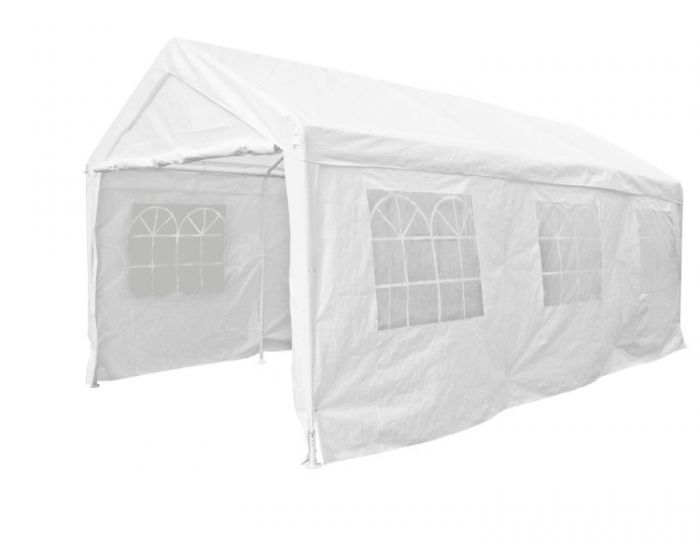 deelnemen landinwaarts oplichterij Grote Partytent met zijwanden 4x6m - PE 140 gr/m2