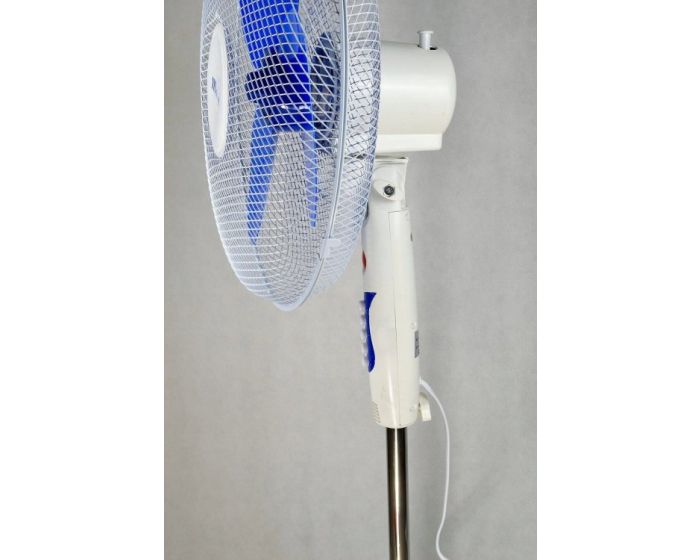 Cheqo Ventilator - Statief Ventilator - Airco Altern   Fan   Statiefventilator 40cm   Zwart 45w   Verstelbaar Voor Koelcomfort   230v 1193873214