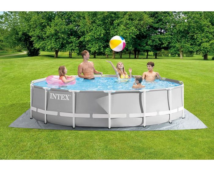 Intex Prism Frame Premium Ø 427 x 107 zwembad | Heuts