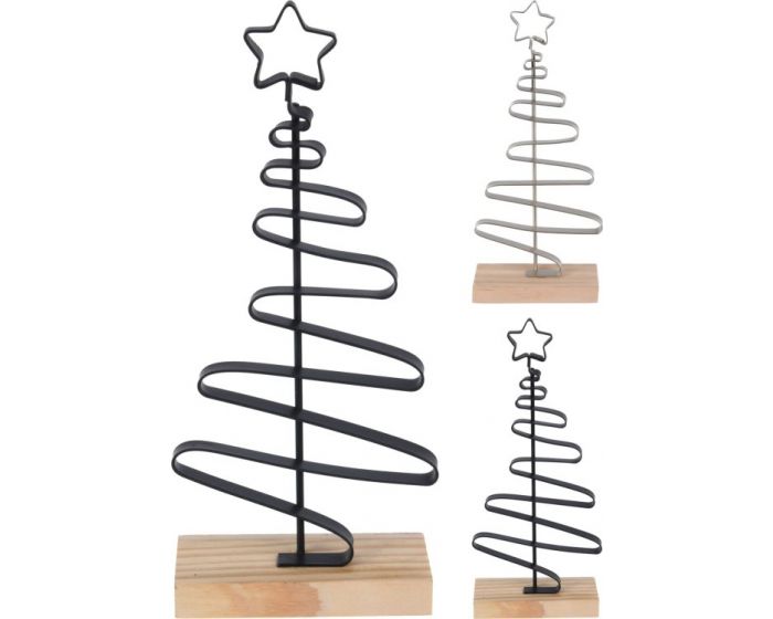 Verniel Vuil Iedereen Kerstboom metaal | 34cm | 2 soorten | Kerstshop | Heuts.nl