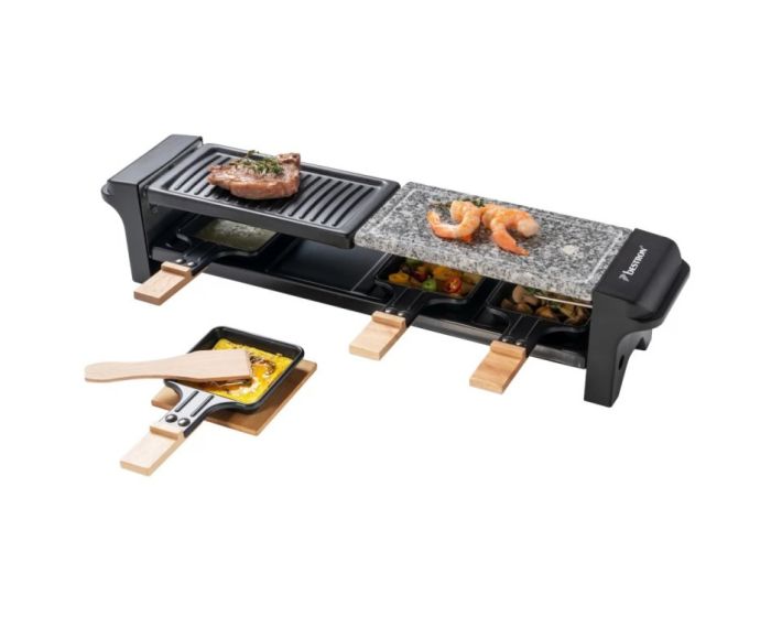 grafiek dialect Sinis Bestron Raclette/steengrill - Heuts.nl