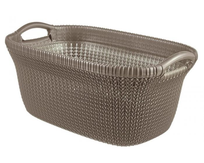 Productiviteit Zoekmachinemarketing militie Curver 40L knit wasmand bruin kopen | Heuts.nl