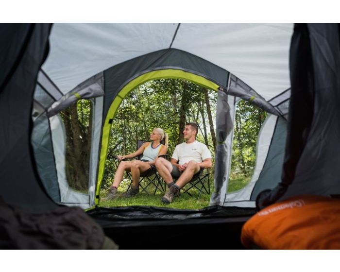 Coleman Darwin 4+ Koepeltent Grijs