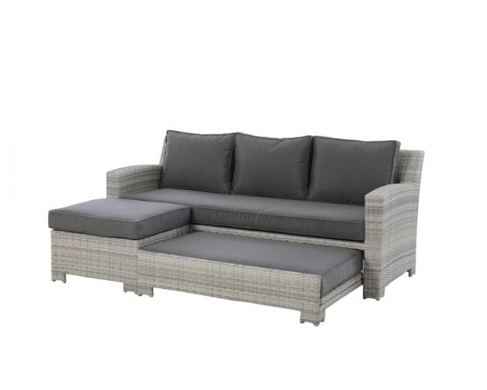 loungeset wicker - 3-persoons | Heuts.nl