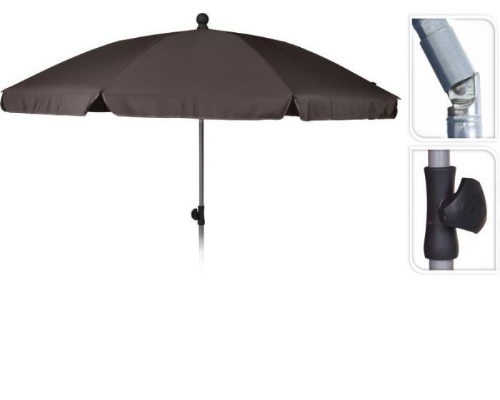 Strand parasol taupe kopen | Heuts.nl