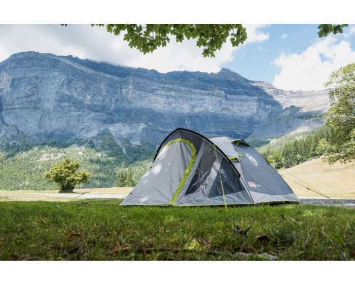 Coleman Darwin 3+ Koepeltent Grijs