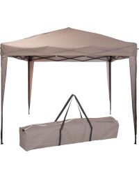 Easy-up Partytent 3x3 - taupe