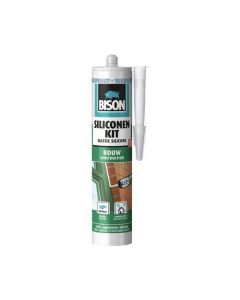Bison Siliconenkit bouw transparant 310ml