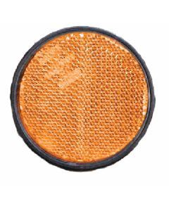 Reflector 60mm zelfklevend oranje