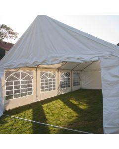 Partytent 5x8 meter 120gr/m2 - wit