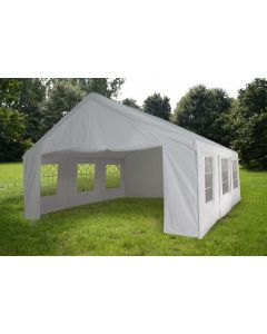 Partytent 5x5 meter wit met zijwanden Pure Garden & Living 