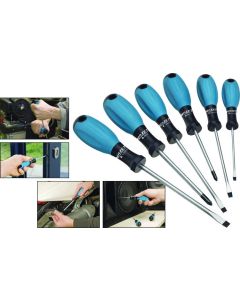 Schroevendraaierset 6 delig