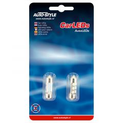 6Q Led/SMD Festoon Wit Autostyle
