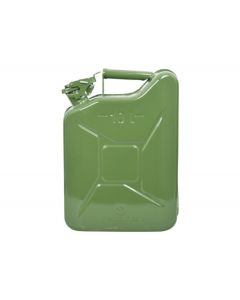 Jerrycan 10ltr metaal groen