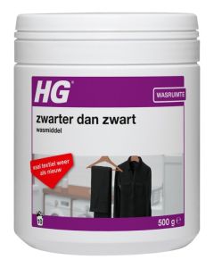 HG zwarter dan zwart speciaal wasmiddel voor de donkere was