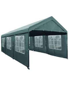 Partytent 3x6m grijs semi-professioneel PE 270 gr/m2 - grijs