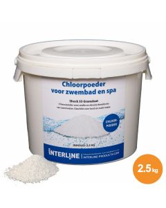 Interline chloorshock chloorpoeder 2,5kg