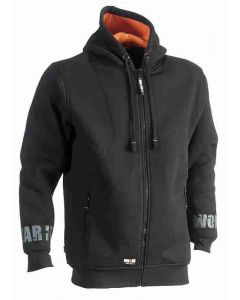 Herock Odysseus sweater met muts zwart M