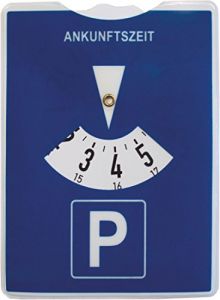 Kunststof parkeerschijf