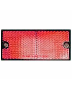 Reflector 90 x 40mm schroef rood