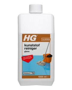 HG kunststof vloeren glansreiniger voedend