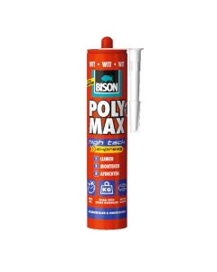 Bison Poly Max High Tack wit 425 gram