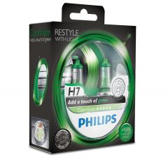 Philips Color Vision groen H7  