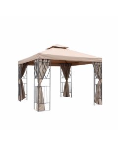 Borneo Tuinpaviljoen 3x3 Beige Pure Garden & Living