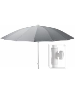 Parasol Shanghai Grijs Ø240 cm