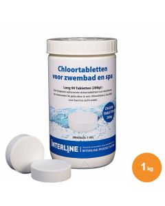 Interline chloortabletten 200 gram 1kg