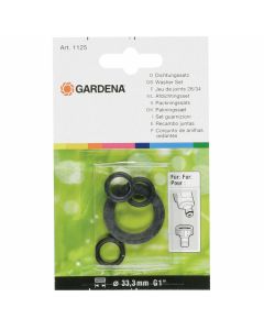 Gardena set rubberringen 1"