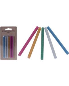 12 glitter lijmpatronen 100X7MM